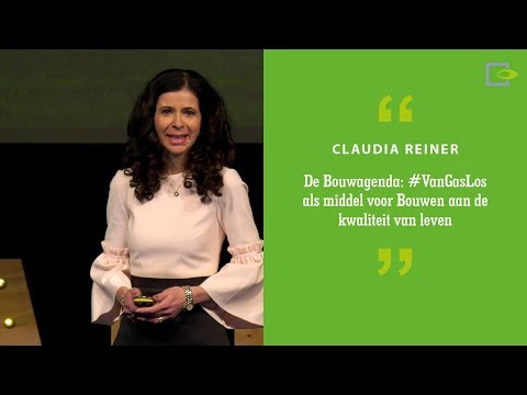 Keynote Duurzaam Gebouwd Congres: Claudia Reiner