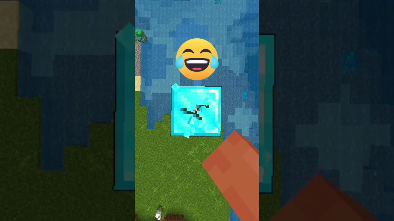 Steve=Herobrine?🔥 #minecraft​​​ #shorts​​