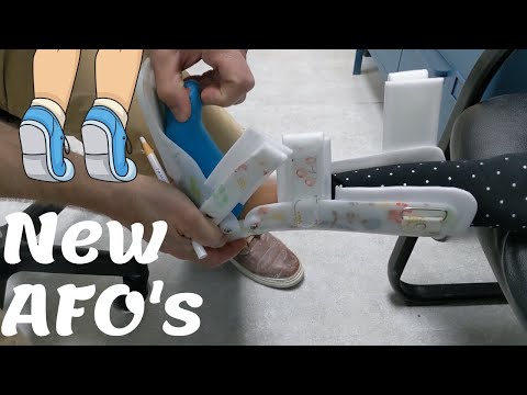 Getting New AFO's | AFO - Ankle Foot Orthosis Process From Start To Finish | Girl With Autism