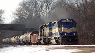 preview picture of video 'DME 6056 East - Genoa, Illinois on 2-17-2015'