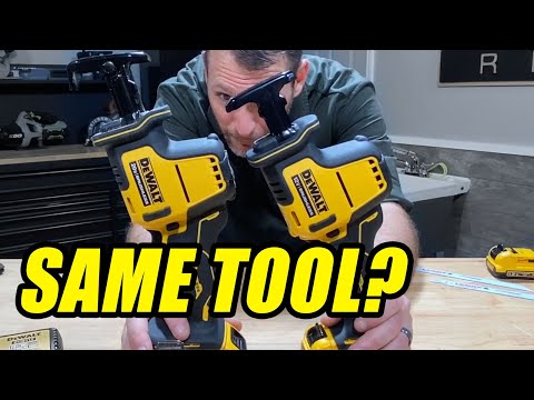 DeWalt Atomic 20V vs 12V Reciprocating Saws | Is It the Same Tool?