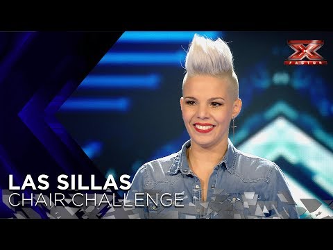 She's from Venezuela and she's on the Edge of Glory! | Chair Challenge 1 | The X Factor 2018