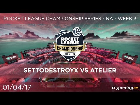 Settodestroyx vs Atelier - RLCS NA Season 3 - Week 3 - Rocket League