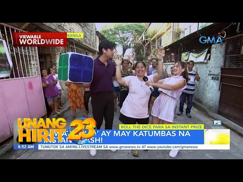 Roll the dice para sa instant prize sa Tondo, Manila! Unang Hirit