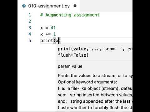 10 Augmenting Assignment In Python