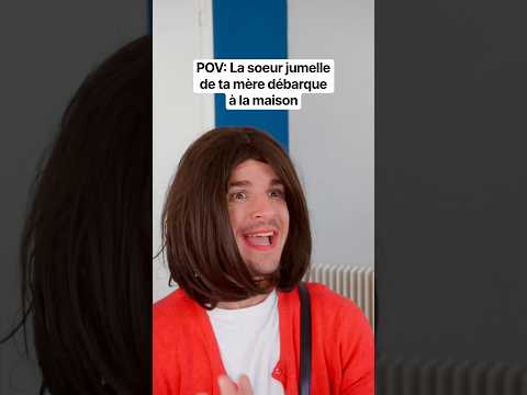 POV: La sœur jumelle de ta mère débarque à la maison