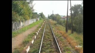 preview picture of video 'Train: Trenčín - Chynorany, in driver cab. video 1'