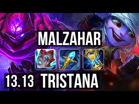 MALZAHAR vs TRISTANA (MID) | 2.1M mastery, 1200+ games, 6/2/6 | EUW Diamond | 13.13