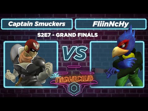 The Nightclub S2E7: Captain Smuckers (Falcon) vs FliiNcHy (Falco) - Grand Finals SSBM