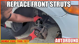 REPLACE HONDA CIVIC FRONT STRUT 2006-2011