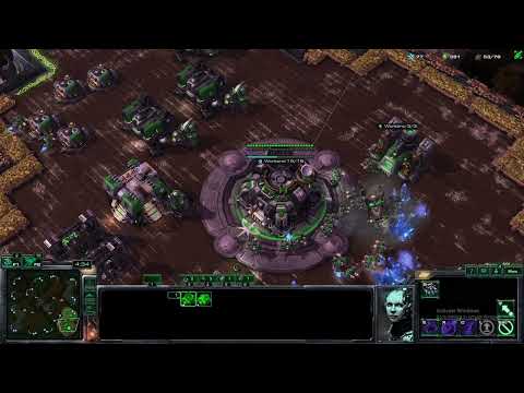Victory as Terran vs. very hard Protoss a.i.