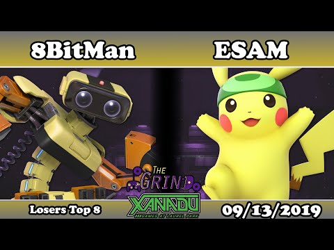 The Grind 92 8BItMan (R.O.B.) vs ESAM (Pikachu) Losers Top 8
