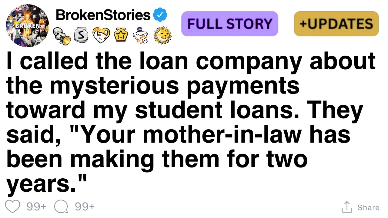 I called the loan company about the mysterious payments toward my student loans. [FULL STORY]