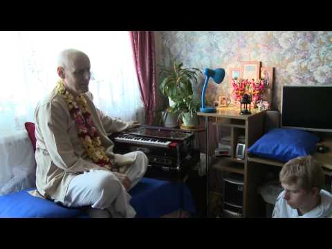 2010.04.04. Kirtan by HG Sankarshan Das Adhikari - Siauliai, LITHUANIA