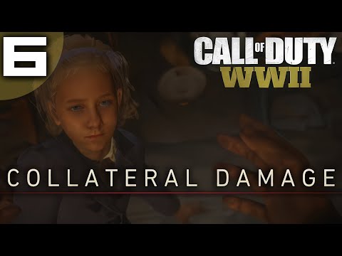 Call of Duty WW2  - Walkthrough Mission 6: COLLATERAL DAMAGE | Saving Anna Mission | UHD 4K 60FPS