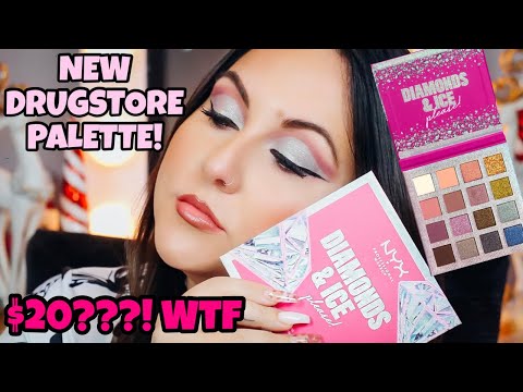 *NEW* Nyx Diamond & Ice Please Eyeshadow REVIEW!!
