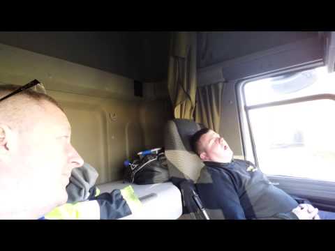 Lgv driver Tam williams with 2nd man out cold