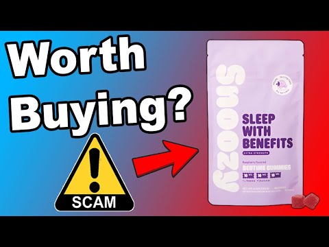 Snoozy Gummies Reviews - Does it Really Work Or A Scam?