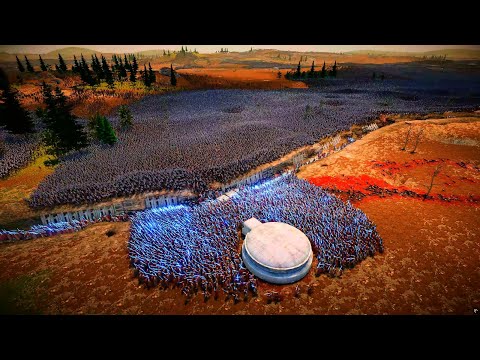 JEDI KNIGHTS & CLEOPATRA vs LOTR ORC HALBERDS | Ultimate Epic Battle Simulator 2 | UEBS 2