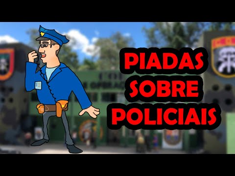 PIADAS SOBRE POLICIAIS - HUMORISTA THIAGO DIAS