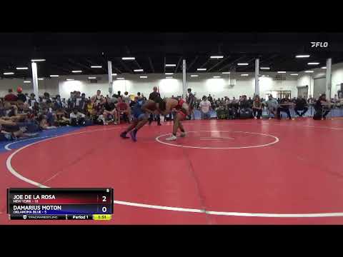 187 Lbs Round 2 (8 Team) - Joe De La Rosa, New York Vs Damarius Moton, Oklahoma Blue E7c7