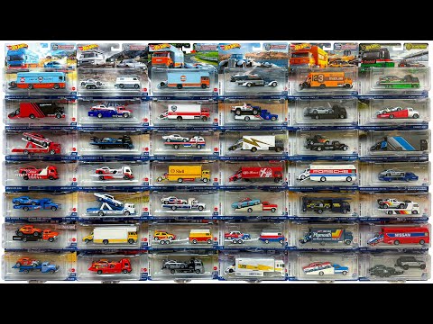 Opening 40+ Hot Wheels Team Transport Trucks!