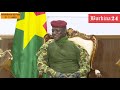 Guillaume Soro reçu par le Capitaine Ibrahim Traoré