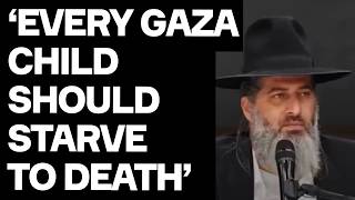 Video: ISRAEL GENOCIDE: 'Every Child in Gaza should Starve to Death', demands Rabbi Shaulov | Owen Jones