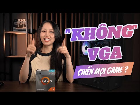 PC "KHÔNG VGA" CHIẾN GAME CHỈ VỚI 7 TRIỆU "FULL NEW" | AMD RYZEN 5 4600G | VEGA 7
