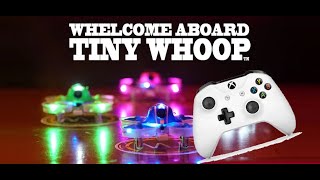 Tiny Whoop Go + Xbox controller + First flights