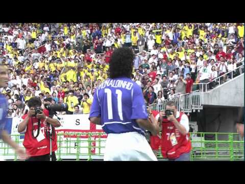 Gol de falta Ronaldinho x Inglaterra