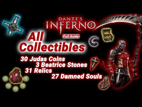 Dante's Inferno: All 31 Relics, 30 Judas Coins, 3 Beatrice Stones, and 27 Damned Souls [Guide]