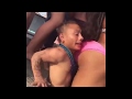 Black girl twerking on a midget til he fell down (EPIC)😂😂😂