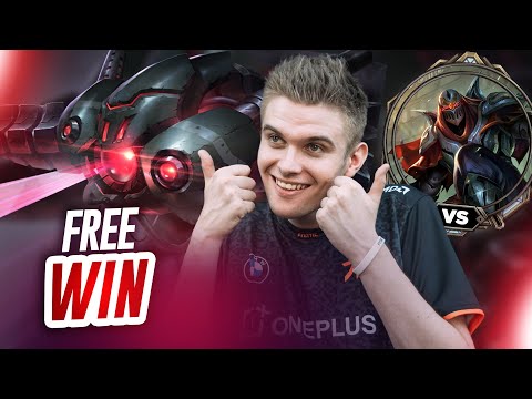 SOLOQ MAIN : FREE WIN - VEL'KOZ VS ZED | LOL FR