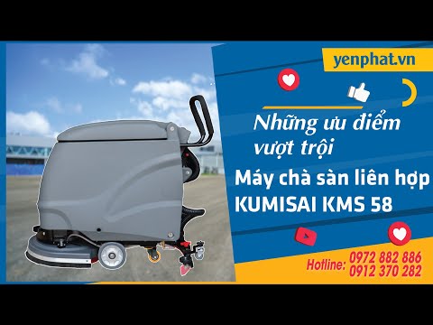 Những ưu điểm vượt trội của Máy chà sàn liên hợp Kumisai KMS 58