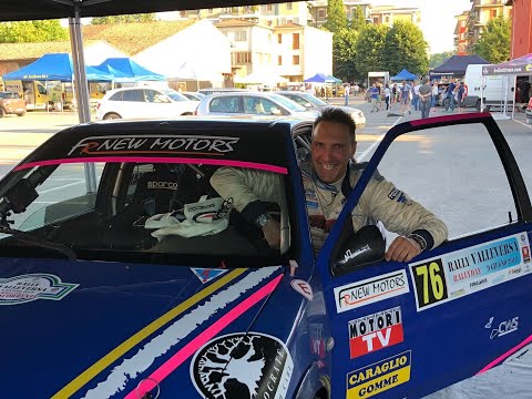 Rally Valleversa 2018 Fabrizio FABROS Rosano - Luca Scavino Peugeot 106 FA6 - Primi di Classe