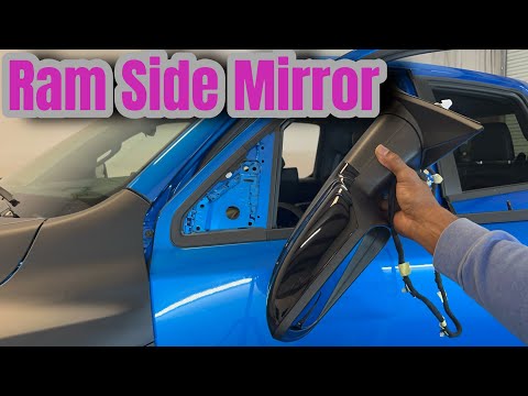 How to remove a 2019-2025 Dodge Ram side mirror