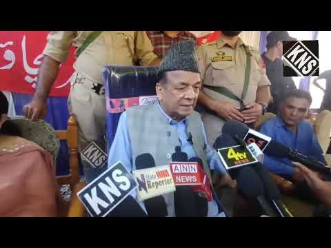 Jammu Kashmir Legislative Assembly speaker Abdul Rahim Rather visited Buzgoo Nilnag areas of Char-i-sharief constituency in Central Kashmir's Budgam district and listened to the grievances of the general public.