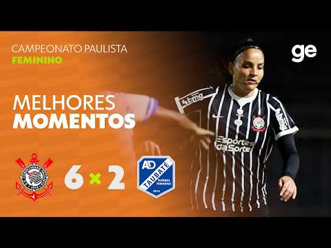 Gols e melhores lances de Corinthians x Taubaté