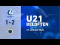 ? U21 KAA Gent - Club Brugge: 1-2
