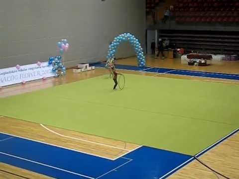 Rhythmic Gymnastics.Elgava"BALTIC FLOWER-2012"Vlada Pridatko,Diana Kovalenko 2003g.
