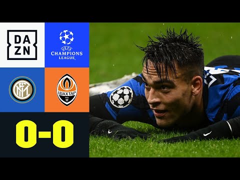 Nullnummer macht Gladbachs Achtelfinal-Traum wahr: Inter - Donezk 0:0 | UEFA Champions League | DAZN