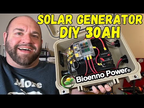 How To Build A Solar Generator.  Easy DIY Project Anyone Can Do!