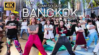 🇹🇭 4K HDR | Siam Square Bangkok | Evening Festival & Dance | Full Walking Tour