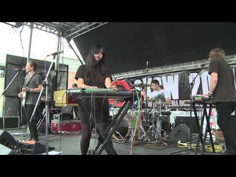 The Naked And Famous "Punching In A Dream" live at Waterloo Records SXSW 2011