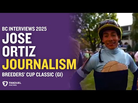 Jose Ortiz on Riding Journalism in the 2025 Breeders' Cup Classic