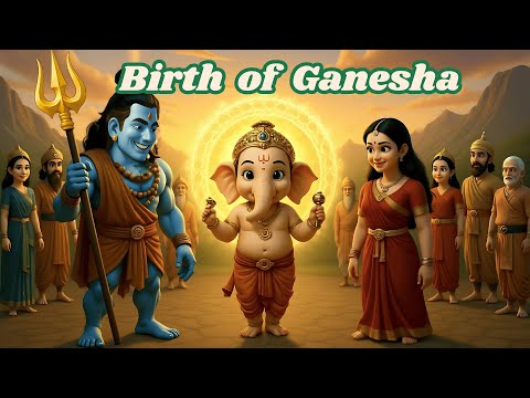 The Birth of Lord Ganesha | Emotional Hindu Mythology Animated Story in 4K