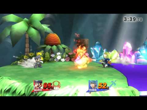SSB4 For Glory: Mario Vs Robin