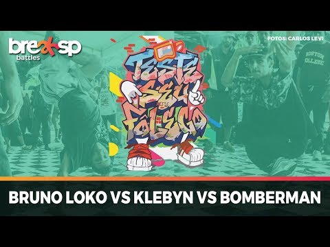 Bruno loko vs Klebyn vs Bomberman - Teste seu Fôlego - BreakSP Battles