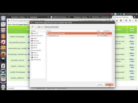PageSigner - walkthrough